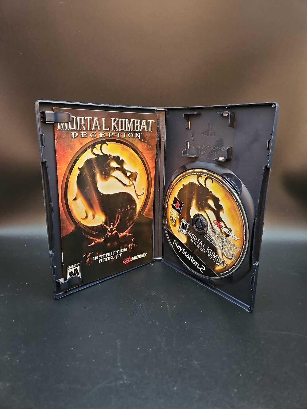Mortal Kombat Deception Sony PlayStation 2 ps2 complete w manual